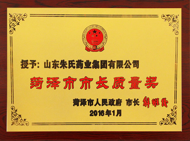 市长质量奖